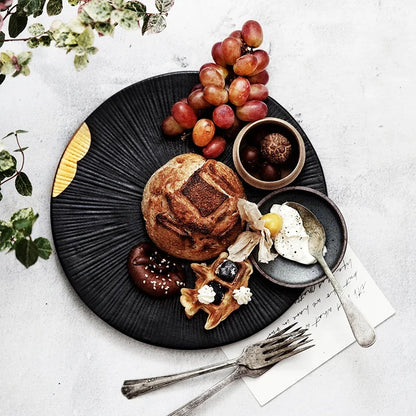 Modern Plates Luxury Dinner Plates Black Dinner Plates