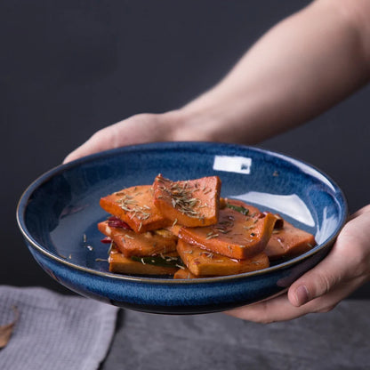 Blue Dinner Sets Modern Dinnerware Premium Dinner Plates