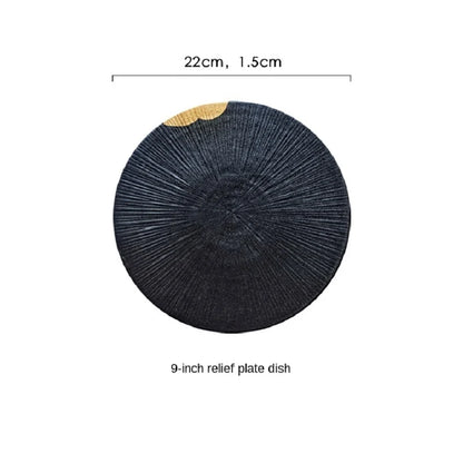 Modern Plates Luxury Dinner Plates Black Dinner Plates
