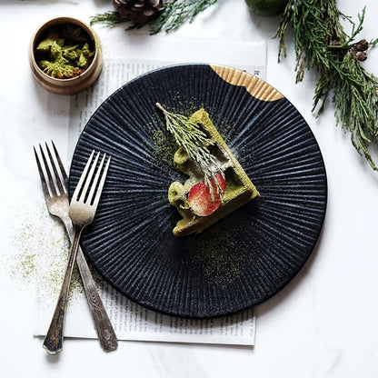 Modern Plates Luxury Dinner Plates Black Dinner Plates