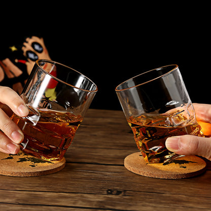 Premium Whiskey Decanter Set Granade Shape Decanter Set