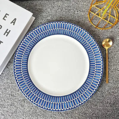 Elegant Dinnerware Blue Dinner Sets Premium Dinner Set
