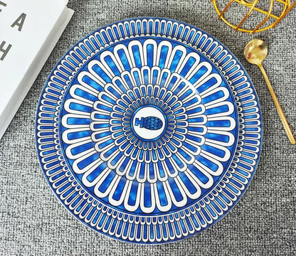 Elegant Dinnerware Blue Dinner Sets Premium Dinner Set