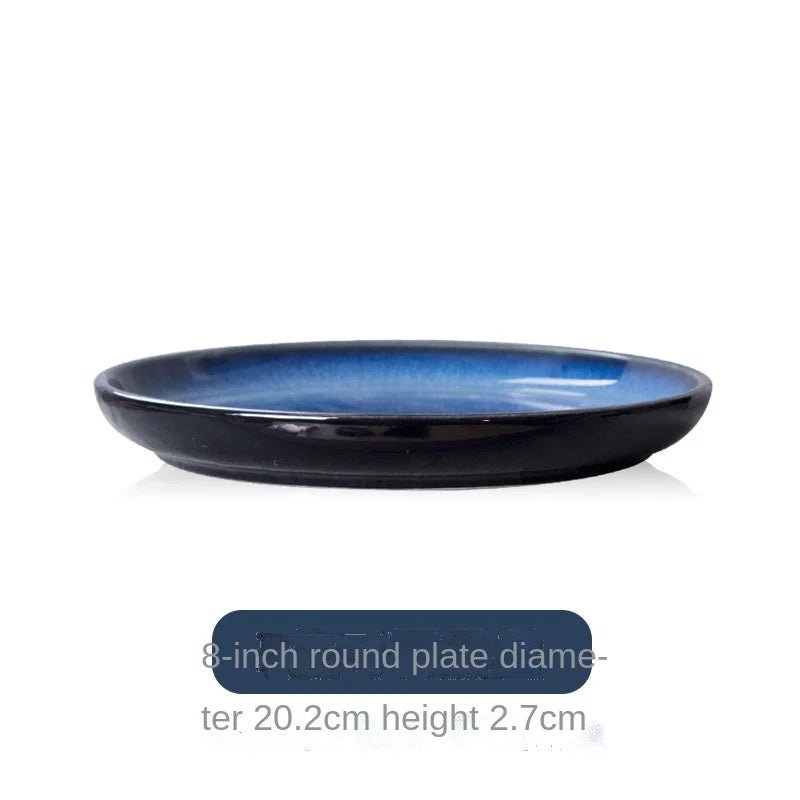 Blue Dinner Sets Modern Dinnerware Premium Dinner Plates