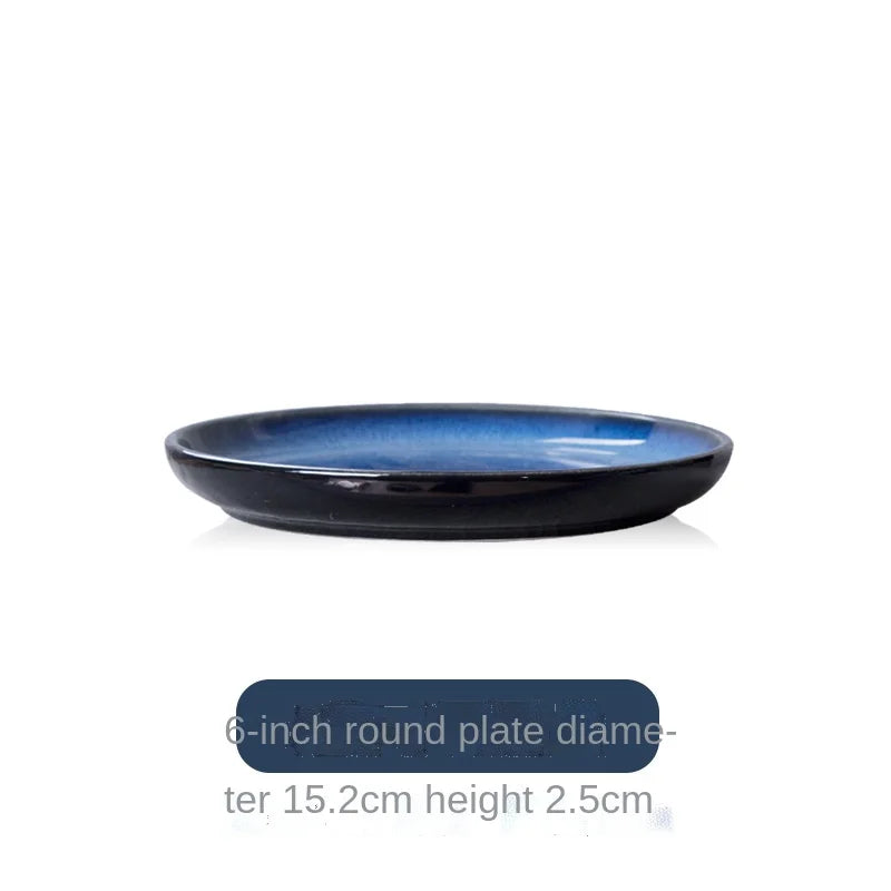 Blue Dinner Sets Modern Dinnerware Premium Dinner Plates