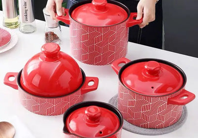 Ceramic Casseroles Red Casseroles Premium Casseroles