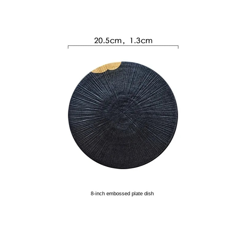 Modern Plates Luxury Dinner Plates Black Dinner Plates