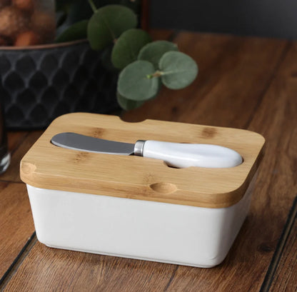 Butter Container with Knife Set High Quality Butter Container Set