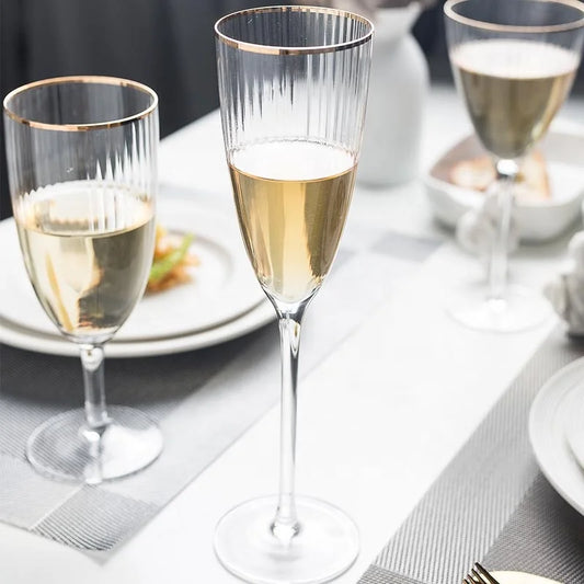 Charlaine Champagne Glass - Set of 6 pieces