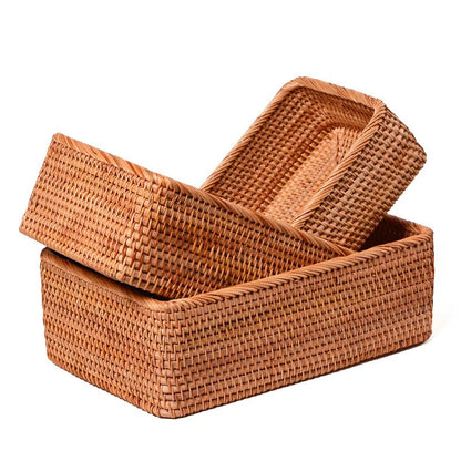 Rattan Storage Baskets Wicker Baskets
