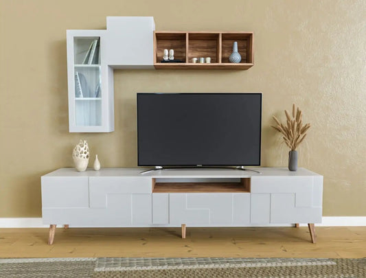 Modern TV Stand and Cabinet