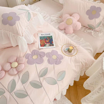 Janeva Cotton Embroidered Bedding
