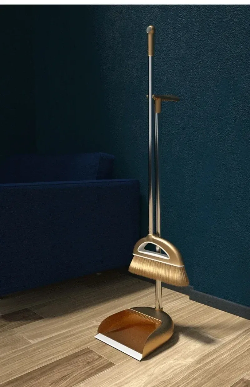 Broom And Dustpan Set Gold Dustpan Set High Quality Broom Set