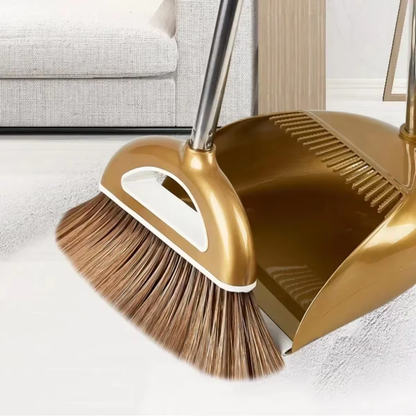 Broom And Dustpan Set Gold Dustpan Set High Quality Broom Set