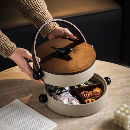 Fruits & Snacks Plate Decorative Tray