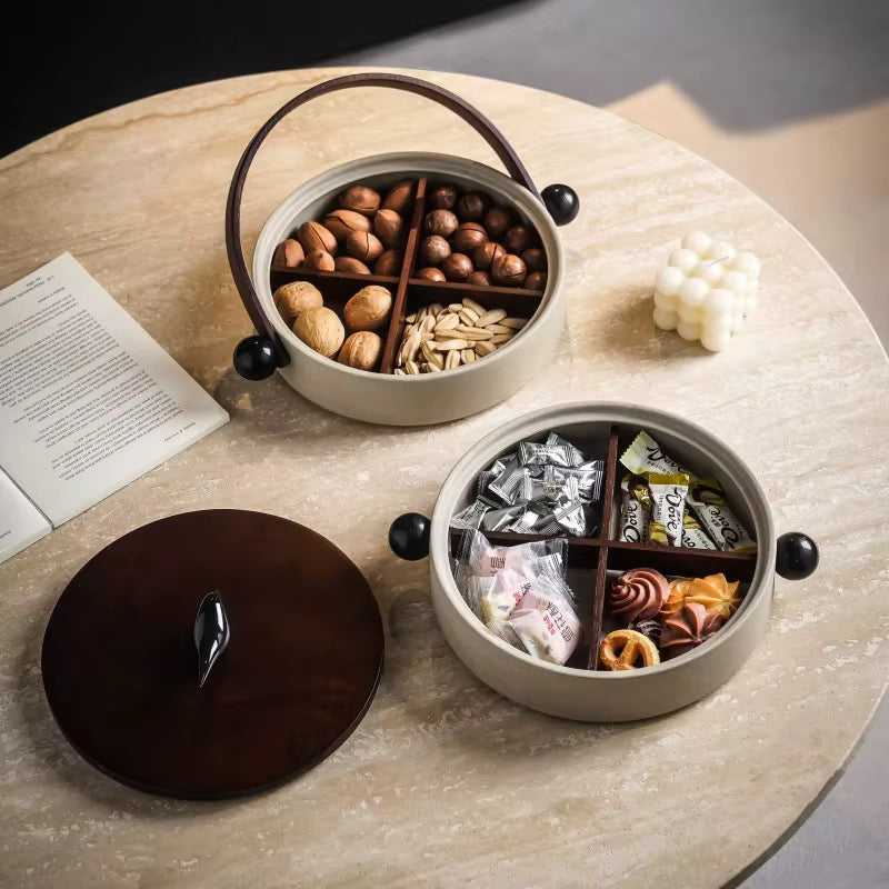 Fruits & Snacks Plate Decorative Tray