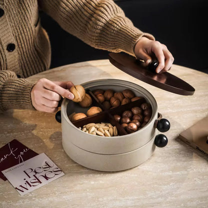 Fruits & Snacks Plate Decorative Tray