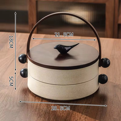 Fruits & Snacks Plate Decorative Tray