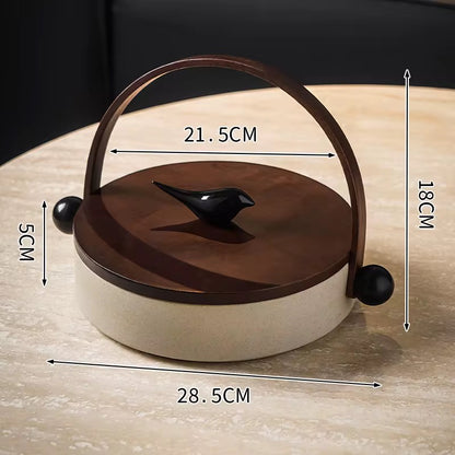 Fruits & Snacks Plate Decorative Tray