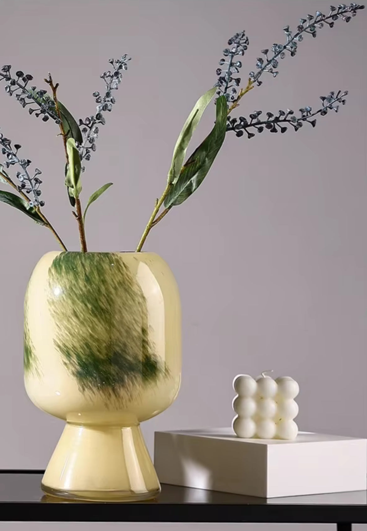 Modern Glass Vase Premium Tabletop Vase Elegant Vases