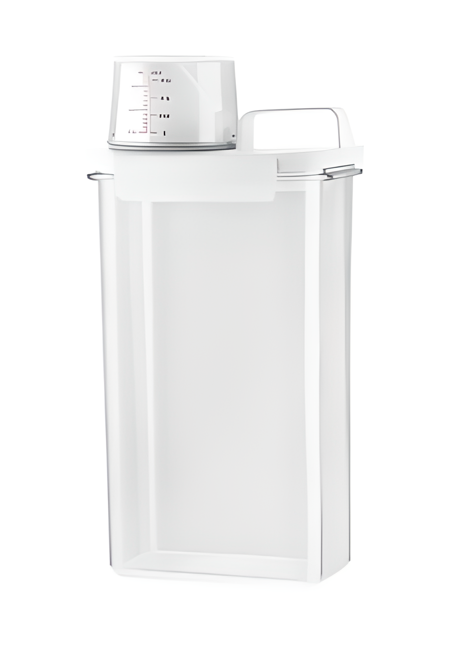 Airtight Laundry Detergent Dispenser Powder Storage Box Clear Washing Powder Liquid Container with Lids Jar