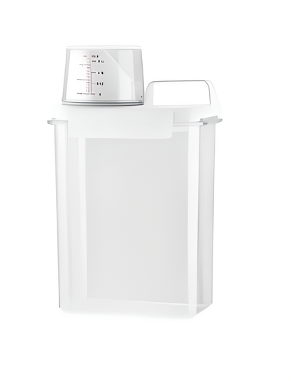 Airtight Laundry Detergent Dispenser Powder Storage Box Clear Washing Powder Liquid Container with Lids Jar