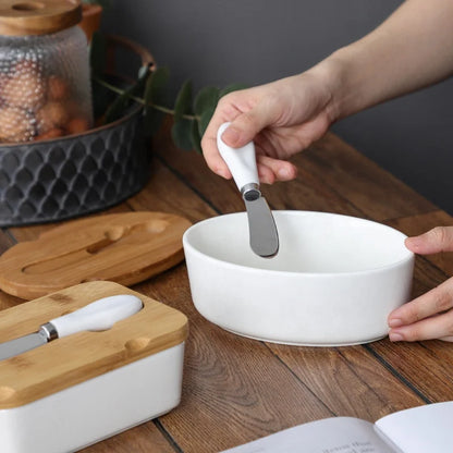 Butter Container with Knife Set High Quality Butter Container Set
