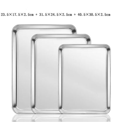 Stainless Steel Baking Pan High Quality Pans Premium Baking Pans