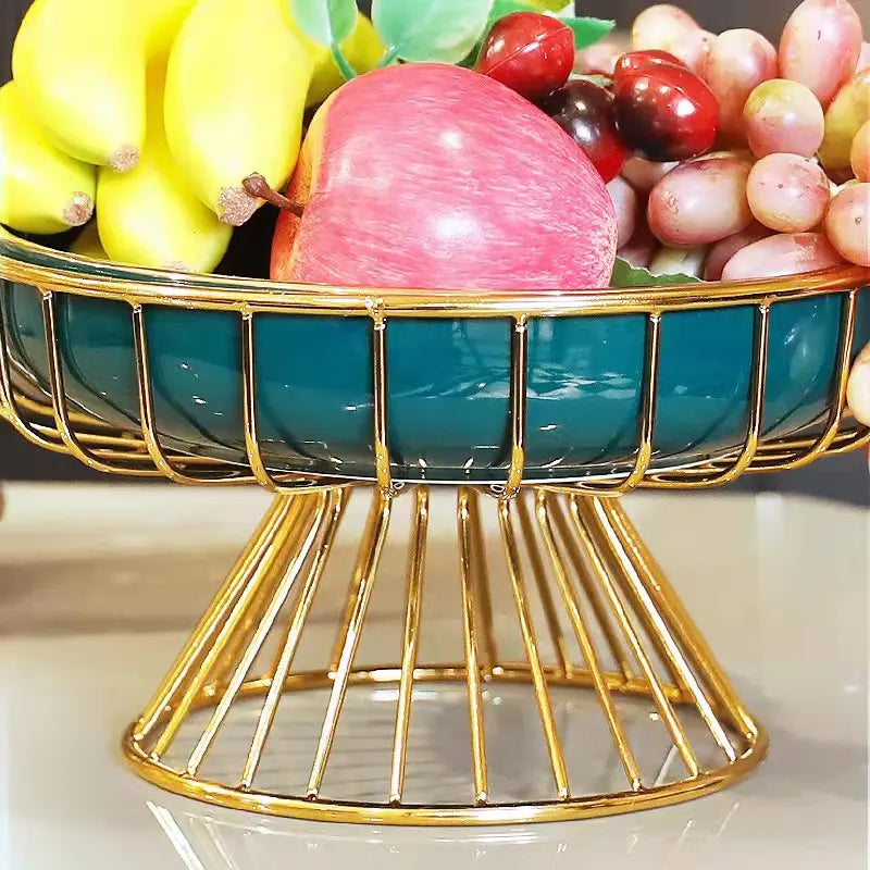 Colonial Blue Fruit Tray