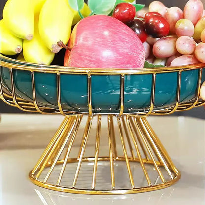 Colonial Blue Fruit Tray