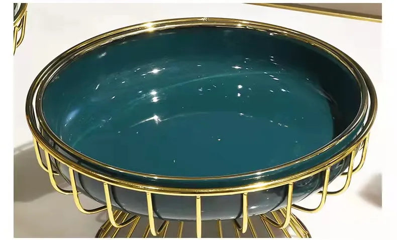 Colonial Blue Fruit Tray