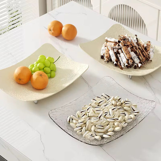Elegant Decorative Tray Fruit Tray Trinkets