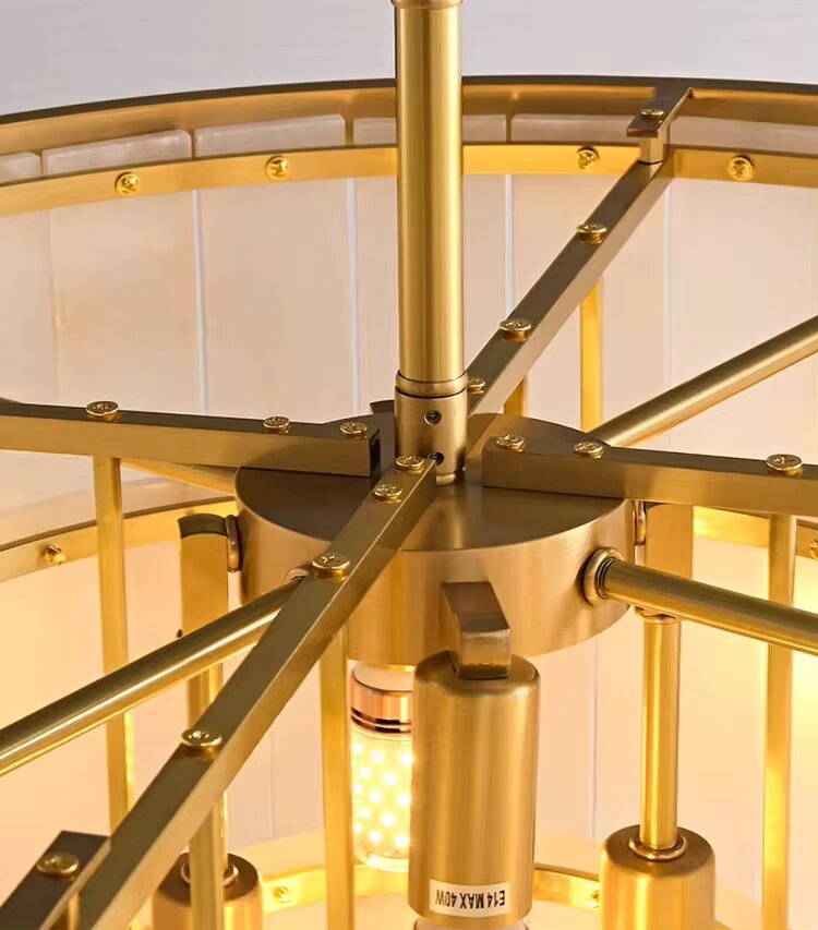 Mesa Brass Chandelier