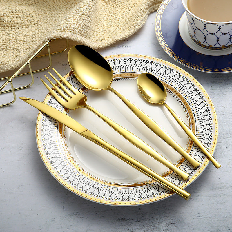 Stainless Steel Flatware Set Luxury Design Flatware Sets