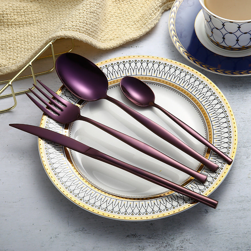 Stainless Steel Flatware Set Luxury Design Flatware Sets