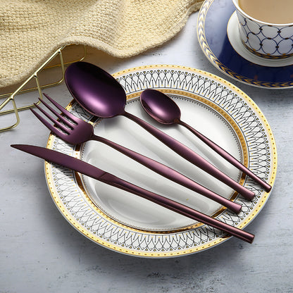 Stainless Steel Flatware Set Luxury Design Flatware Sets