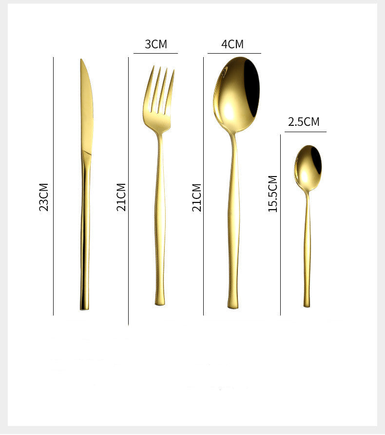 Stainless Steel Flatware Set Luxury Design Flatware Sets