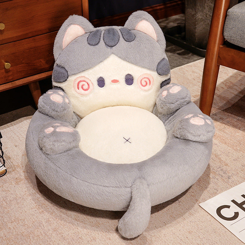 Buren Tummy Cat Floor Cushion