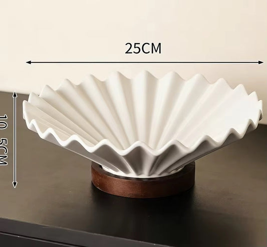 Ceramic Fruit Bowl Decorative Fruit Bowl