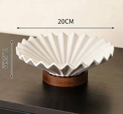 Ceramic Fruit Bowl Decorative Fruit Bowl