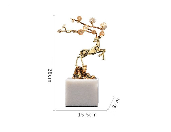 Durango Dust Elk Tabletop Decor