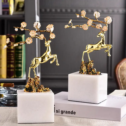 Durango Dust Elk Tabletop Decor