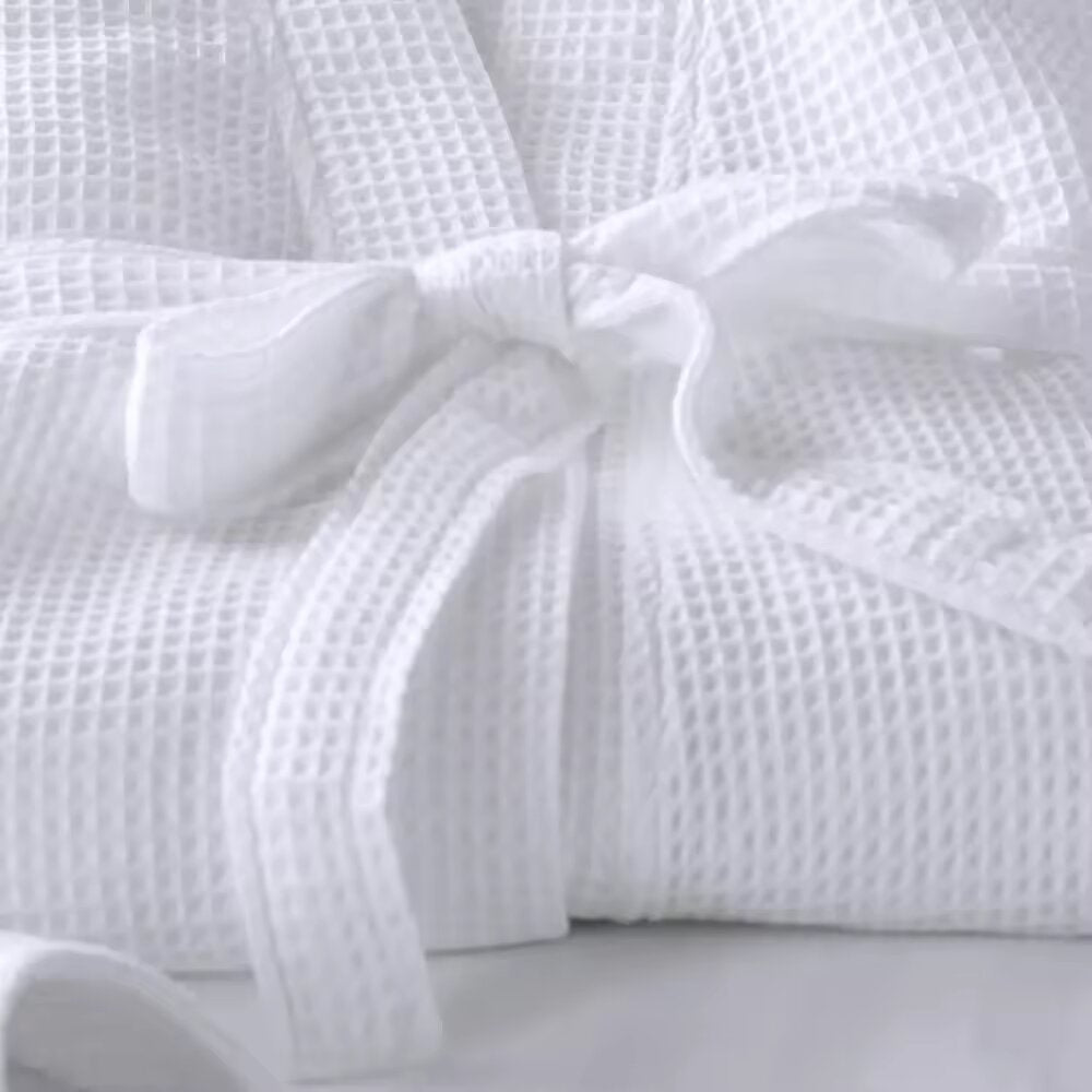 Ruffin Cotton Waffle Bathrobe