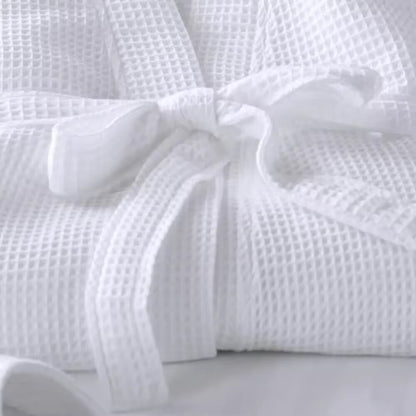 Ruffin Cotton Waffle Bathrobe