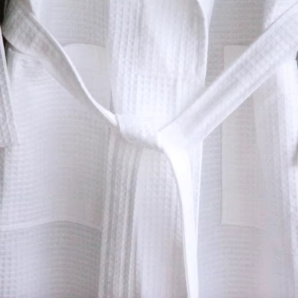 Ruffin Cotton Waffle Bathrobe