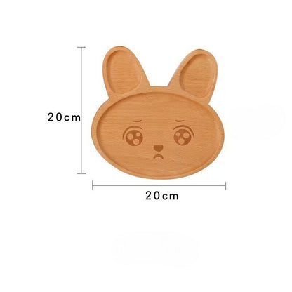 Wooden Plates for Kids