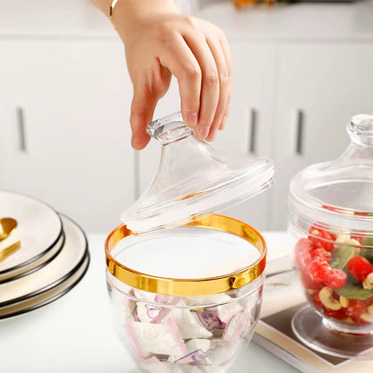 Acrylic Canisters Elegant Candy Jars Storage Jars