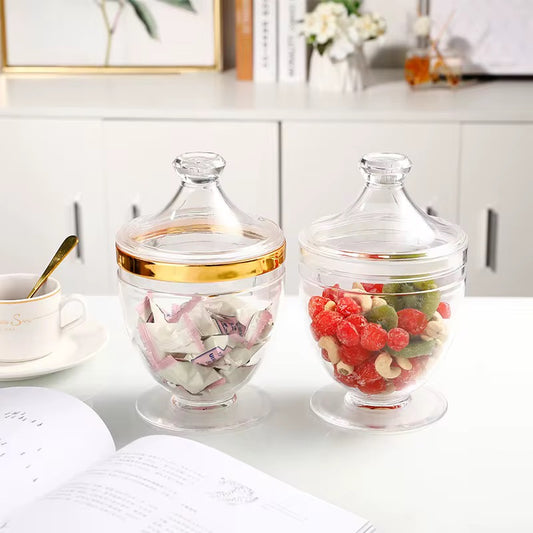Acrylic Canisters Elegant Candy Jars Storage Jars