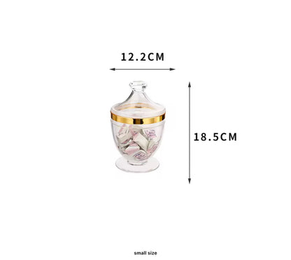 Acrylic Canisters Elegant Candy Jars Storage Jars