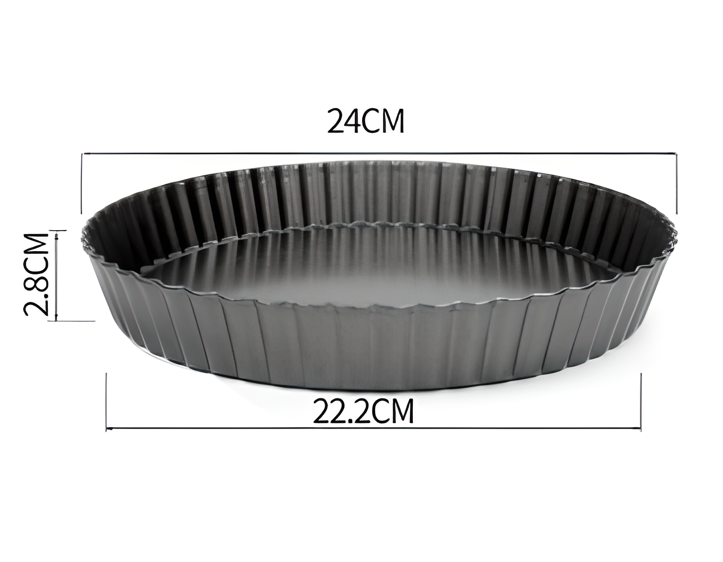 Travis Fluted Quiche Pan